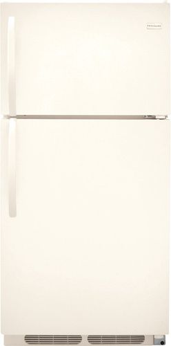 Frigidaire FFTR1513LQ Top Mount 14.8 Cu. Ft. Freezer Refrigerator, Bisque, 2 Wire Sliding Shelves, 13.4 Shelf Area, 2 Humidity Controls, Store-More Gallon Door Storage, Store-More Organizational System, SpaceWise Adjustable Glass Shelves, Store-More Humidity-Controlled Crisper Drawers, Store-More Gallon Door Shelf, UPC 012505747625 (FFT-R1513LQ FFTR-1513LQ FFTR1513L FFTR1513)