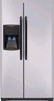 Frigidaire FFUS2613LM Side by Side Refrigerator with 3 SpillSafe Shelves, 26 cu. ft. Capacity, 16.5 cu. ft. Refrigerator Capacity, 9.5 cu. ft. Freezer Capacity, Black Toe Grille, Black Smooth Plastic Door Handle Design, Hidden Door Hinge Covers, Black Door Gasket, Tall Door Door Design, Tall, 2-paddle Dispenser Type, 5 Dispenser Buttons, 2 One-Gallon White Adjustable Door Bins, 2 Two-Liter White Fixed Door Bins, 16 Shelf Area, Silver Mist Color (FFUS-2613LM FFUS 2613LM FFUS2613-LM FFUS2613 LM) 