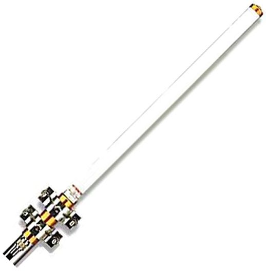 Antenex Laird FG1443 Base Antenna Omnidirectional Fiberglass VHF, 144-148 MHz, Tuned Frequency 146 MHz, Overall Length: 107