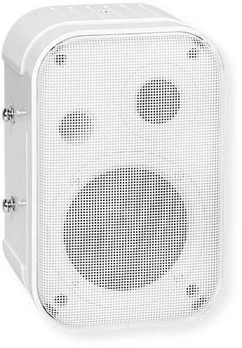 Bogen FG15W Background and Foreground Speaker; White; Smooth, wide frequency response for full range of sound; Compact, rugged plastic enclosures; Mathematically aligned vent for optimum bass efficiency and musical balance; Individually sweep tone tested to ensure reliability; U bracket for mounting included; UPC 765368480238 (FG15 FG15W FG15WH BOGENFG15W BOGEN-FG15W FG15WSPEAKER)