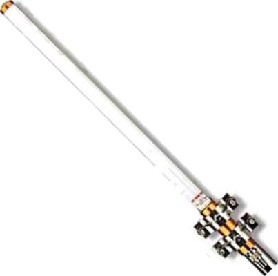 Antenex Laird FG4063 Base Antenna Omnidirectional Fiberglass UHF, 406-416 MHz, Tuned Frequency 411 MHz, Overall Length: 44