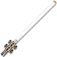Antenex Laird FG4065 Base Antenna Omnidirectional Fiberglass UHF, 406-416 MHz Frequency, 411 MHz Center Frequency, 5 dBd Gain, 76" Length, Collinear Designs - High Performance, High Density Fiberglass - Very Durable, Special UV Treated - Stands Up to the Sun (FG-4065 FG 4065 FG406) 