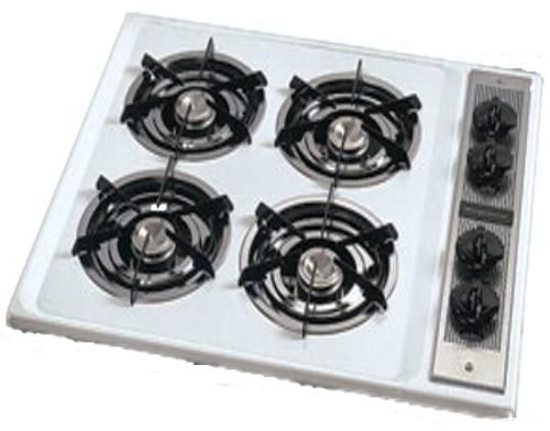 Frigidaire FGC26C3AW Open Burners Gas Cooktop, 26