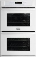 Frigidaire FGET3045KW Gallery Series Double Electric Wall Oven, 4.2 cu. ft. Upper Oven Capacity, Extra Large Upper Oven Window, 1 Upper Oven Light(s), 4.2 cu. ft. Upper Oven Capacity, Hidden Bake Cover Upper Oven Hidden Bake Element, Even Baking Technology Upper Oven Baking System, 8 Pass 3400W / Convection Element 350W Upper Oven Bake Element, Effortless Convection Upper Oven Convection Conversion, White Color (FGET 3045KW FGET-3045KW FGET3045 KW FGET3045-KW) 