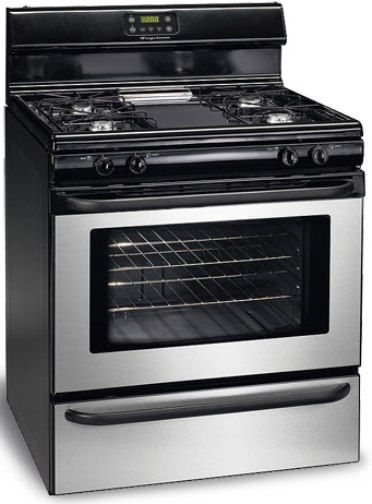 Frigidaire FGF318GC Free-Standing Gas Range with Manual Clean Oven, 4.2 Cu. Ft. Capacity, 10