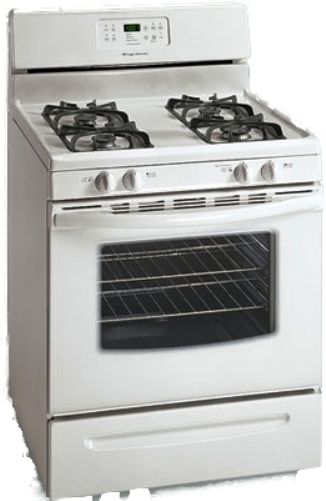 Frigidaire FGF366ES Gas Range w/ Self Clean Oven - White, Replaced FGF366DS, Electronic Ignition, UltraSoft Cast Iron Grates & Caps (FGF366ES FGF-366ES FGF366E FGF366 FGF366D)