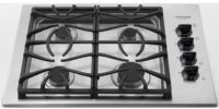 Frigidaire FGGC3045KS Gallery Series 30" Gas Cooktop with 4 Sealed Burners, 12,000 BTU Left Front Burner, 9,500 BTU Left Rear Burner, 17,000 BTU Right Front Burner, 5,000 BTU Right Rear Burner, Black Matte Cast Iron Grates, Rear Right Power Connection Location, Right Side Control Location, Express-Select Controls, 15 Amps Minimum Circuit Requirement, Stainless Steel Color (FGGC 3045KS FGGC-3045KS FGGC3045 KS FGGC3045-KS FGGC3045KS) 