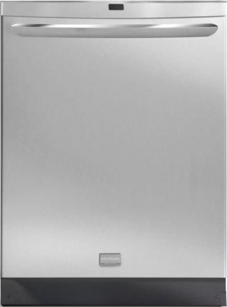 Frigidaire FGHD2433KF Gallery Series Fully Integrated Dishwasher with 7 Wash Cycles, 5 Wash Levels, Express-Select Controls, Fully-Integrated with Digital Display Control Panel, GraniteGrey Interior, 3 with 2 Small Item Cover, Separate Compartments, 2 Upper Rack - Cup Shelves, 2 Full Row Lower Rack - Fold-Down Tines, Hi-Temp Wash Option, Heat / No Heat Dry, China Crystal Cycle, Removable Stainless Steel Filter, Stainless Steel Food Disposer (FGHD-2433KF FGHD 2433KF FGHD2433 KF)