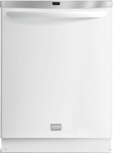 Frigidaire FGHD2461KW Gallery Series Fully Integrated Dishwasher, 7 Cycles, 5 Wash Levels, Express-Select Controls, Fully-Integrated with Digital Display Control Panel, GraniteGrey Interior, 1-24 Hours Delay Start, 2 Upper Rack - Cup Shelves, 2 Full Row Lower Rack - Fold-Down Tines, Energy Star, NSF Certified, DishSense Technology, Energy Saver, Quick Clean, Top Rack Only, AquaSurge Technology (FGHD-2461KW FGHD 2461KW FGHD2461 KW FGHD2461-KW)