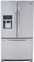 Frigidaire FGHF2366PF Free-Standing Counter-Depth French Door Refrigerator, Smudge-Proof Stainless Steel, 21.9 Cu. Ft. Oven Capacity, Adjustable Interior Storage, SpillSafe Flip-Up & Slide-Under Shelves, Best-in-Class Ice & Water Filtration, Multi-Level LED Lighting, Full-Width Cool Zone Drawer, Freezer Basket with Divider, UPC 012505635526 (FG-HF2366PF FGH-F2366PF FGHF-2366PF FGHF2366P) 