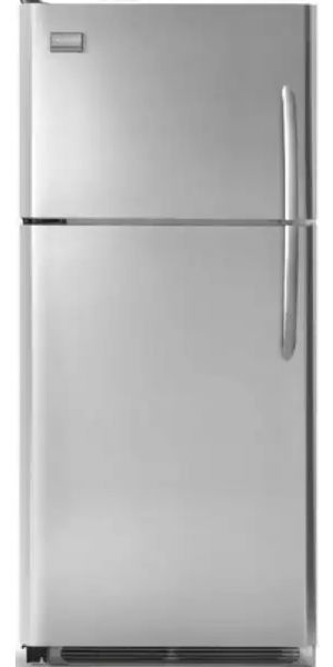 Frigidaire FGHT1844KR Gallery Series Top-Freezer Refrigerator, Total Capacity 18.28 Cu. Ft., Refrigerator Volume 14.21 Cu. Ft., Freezer Volume 4.07 Cu. Ft., 2 Half-Width Fixed SpillSafe Glass Shelves, Full-Width Fixed SpillSafe Glass Shelf, Clear Deli-Drawer, 2 Clear Crispers with Adjustable Humidity Controls, 4 Adjustable Clear Gallon Door Bins, Fixed White Door Bin, 2 White Fixed Door Bins, Left Hinge Door Swing (FGHT 1844KR FGHT-1844KR FGHT1844-KR FGHT1844 KR)