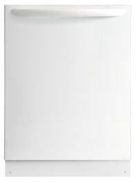 Frigidaire FGID2474QW Gallery 24'' Built-In Dishwasher, Excellent Cleaning Performance, DishSense Technology, Quick Wash, Effortless Dry, Adjustable Upper Rack, Fits-More Capacity, Decibel level (dB): 51, Leveling Legs: 3, Product Weight (lbs): 75, Power Type: Electric, Size: 24'', Installation Type: Built-In, Collection: Frigidaire Gallery, NSF Certified Sanitize Option: Yes, Hi-Temp Wash: Yes, Heat/No Heat Dry: Yes (FGID2474QW FGID247-4QW FGID-2474QW) 