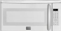 Frigidaire FGMV205KW Gallery Series 2.0 cu. ft. Over-the-Range Microwave, Express-Select Control / Timing System, 2.0 Cu. Ft. Microwave Capacity, 1,000 Watts Watts - IEC-705 Test Procedure, White Interior Color, 14" Turntable Diameter, 30 Touch Pad Buttons, 2-Speed - 150/350 CFM Exhaust Fan, 2 Cooktop Light, Interior Light, Turntable On / Off, Control Lock, Clock, Popcorn Button, Chicken Nugget Button, White Finish, UPC 012505562129 (FGMV205KW FGMV-205-KW FGMV 205 KW) 