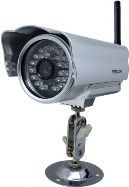 Foscam FI8904W-S Network camera - fixed - outdoor - weatherproof, Color