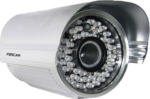 Foscam FI8905E-S Outdoor Day/Night PoE IP Camera, NTSC or PAL Signal Type, 1.3 MP 1/4