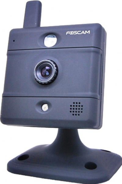 Foscam FI8907W-B Network camera, MJPEG Digital Video Format, 640 x 480 Max Digital Video Resolution, 0.5 lux - color Minimum Illumination, 640 x 480 at 15 fps 320 x 240 at 30 fps Video Capture, up to 30 frames per second Still Image, built-in speaker, built-in microphone Audio Support, Brightness control, contrast control, e-mail alerts, Motion Detection Technology, 2 infrared LEDs, CMOS 1/4