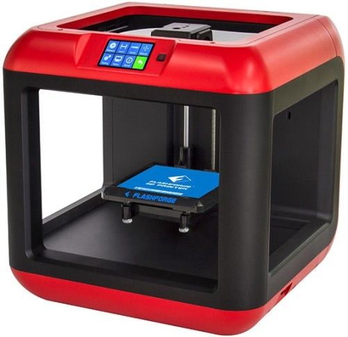 Flashforge FINDER Economic 3D Printer, 3.5-inch Touchscreen Panel, 10-100mm/s Print Speed, 0.2mm Print Resolution, 0.1mm-0.4mm Positioning Precision, 100~500 Microns Layer Resolution, 1 Extruder Number, 0.4mm Extruder Diameter, Intelligent Assisted Leveling System, Filament-run-out Detection, WiFi Connection, Wirelessly Control Your Printer (FINDER FIN-DER)