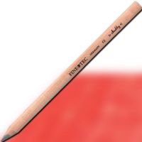 Finetec 517 Chubby, Colored Pencil, Red; Large, 6mm colored lead in a natural, uncoated wood casing; Rounded triangular shape for a comfortable grip; Creates fine strokes, as well as bold area coverage; CE certified, conforms to ASTM D-4236; Red; Dimensions 7.00" x 0.5" x 0.5"; Weight 0.1 lbs; EAN 4260111931624 (FINETEC517 FINETEC 517 ALVIN S517 COLORED PENCIL RED) 