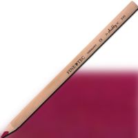 Finetec 535 Chubby, Colored Pencil, Red Violet; Large, 6mm colored lead in a natural, uncoated wood casing; Rounded triangular shape for a comfortable grip; Creates fine strokes, as well as bold area coverage; CE certified, conforms to ASTM D-4236; Red Violet; Dimensions 7.00" x 0.5" x 0.5"; Weight 0.1 lbs; EAN 4260111931778 (FINETEC535 FINETEC 535 ALVIN S535 COLORED PENCIL RED VIOLET) 