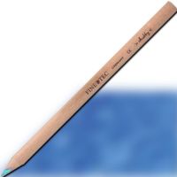 Finetec 551 Chubby, Colored Pencil, Dark Blue; Large, 6mm colored lead in a natural, uncoated wood casing; Rounded triangular shape for a comfortable grip; Creates fine strokes, as well as bold area coverage; CE certified, conforms to ASTM D-4236; Dark Blue; Dimensions 7.00" x 0.5" x 0.5"; Weight 0.1 lbs; EAN 4260111931679 (FINETEC551 FINETEC 551 ALVIN S551 COLORED PENCIL DARK BLUE) 