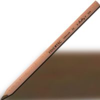 Finetec 555 Chubby, Colored Pencil, Gold; Large, 6mm colored lead in a natural, uncoated wood casing; Rounded triangular shape for a comfortable grip; Creates fine strokes, as well as bold area coverage; CE certified, conforms to ASTM D-4236; Gold; Dimensions 7.00" x 0.5" x 0.5"; Weight 0.1 lbs; EAN 4260111931792 (FINETEC555 FINETEC 555 ALVIN S555 COLORED PENCIL Gold) 