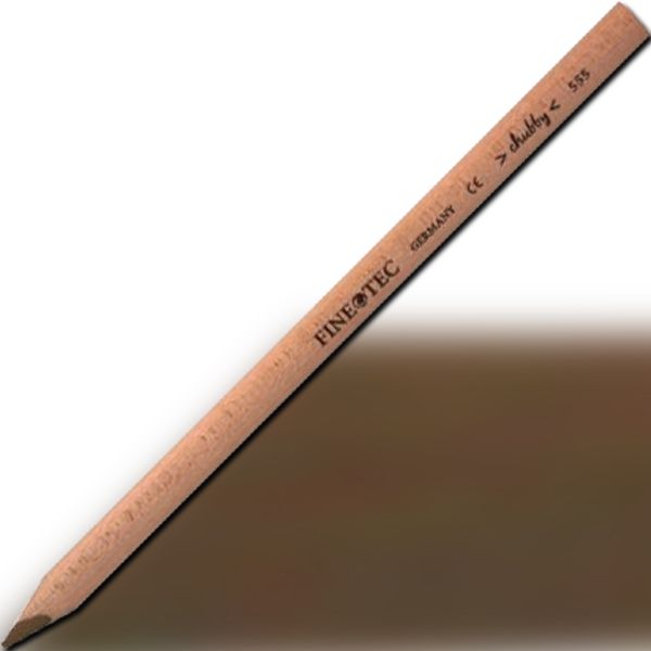 Finetec 555 Chubby, Colored Pencil, Gold; Large, 6mm Colored Lead In A 