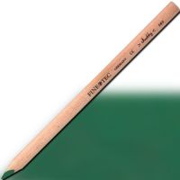 Finetec 565 Chubby, Colored Pencil, Sap Green; Large, 6mm colored lead in a natural, uncoated wood casing; Rounded triangular shape for a comfortable grip; Creates fine strokes, as well as bold area coverage; CE certified, conforms to ASTM D-4236; Sap Green; Dimensions 7.00" x 0.5" x 0.5"; Weight 0.1 lbs; EAN 4260111931808 (FINETEC565 FINETEC 565 ALVIN S565 COLORED PENCIL SAP GREEN) 