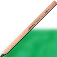 Finetec 567 Chubby, Colored Pencil, Pencil Green; Large, 6mm colored lead in a natural, uncoated wood casing; Rounded triangular shape for a comfortable grip; Creates fine strokes, as well as bold area coverage; CE certified, conforms to ASTM D-4236; Pencil Green; Dimensions 7.00" x 0.5" x 0.5"; Weight 0.1 lbs; EAN 4260111931686 (FINETEC567 FINETEC 567 ALVIN S567 COLORED PENCIL GREEN) 
