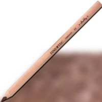 Finetec 576 Chubby, Colored Pencil, Brown; Large, 6mm colored lead in a natural, uncoated wood casing; Rounded triangular shape for a comfortable grip; Creates fine strokes, as well as bold area coverage; CE certified, conforms to ASTM D-4236; Brown; Dimensions 7.00" x 0.5" x 0.5"; Weight 0.1 lbs; EAN 4260111931693 (FINETEC576 FINETEC 576 ALVIN S576 COLORED PENCIL BROWN) 