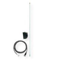 Firestik Model LG3M2-W Tuneable 3 Foot 100 Watt Side Mount CB Antenna Kit with 17' No-Ground Coaxial Cable in White; Designed to operate on fiberglass vehicles, boats, RV's, motorcycles; Kit comes with 3 foot no-ground tuneable tip antenna; UPC 716414360035 (3 FOOT 100 WATT SIDE MOUNT CB ANTENNA KIT 17' WHITE FIRESTIK-LG3M2-W FIRESTIK LG3M2-W FIRESTIKLG3M2W FIRELG3M2W) 