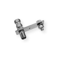 Firestik Model SS124A Universal Stainless Steel Flat Mount with K4A SO239 Stud; Stainless steel; K4 lug type; 1" Wide x 4" Long SO239 Stud; UPC 716414200324 (UNIVERSAL STAINLESS STEEL FLAT MOUNT K4A SO239 STUD FIRESTIK-SS124A FIRESTIK SS124A FIRESS124A) 