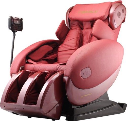 Fujiiryoki FJ-4300RED Model FJ-4300 Massage Chair with Four Rollers Massage Mechanism and Smart Touch Design, Red, Optocoupler detection device, Newly developed four rollers massage mechanism with width of 6 to 20cm; Based on this, shoulder optocoupler detection device has been added to make accurate and reliable shoulder detection (FJ4300RED FJ-4300-RED FJ-4300 FJ 4300RED)