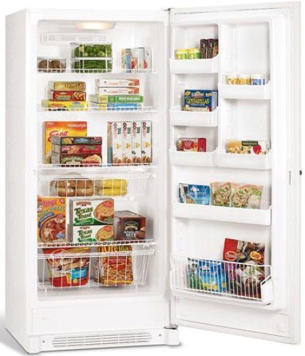 Frigidaire FKFH21F7HW Frost Free 20.5 Cu. Ft. Large Upright Freezer, White, Automatic Door Closer, Color-Coordinated Handle, Enhanced Directional Airflow Port, Enhanced Interior Lighting, Lock with Pop-Out Key, Power On Light, Precision Set Digital Control, 2 Adjustable Leg Levelers (FKF-H21F7HW FKFH-21F7HW FKFH21F7H FKFH21F7)