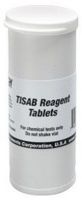Extech FL704 TISAB Fluoride Reagent Tablets For use with ExStik, Includes 100 Tablets, No Messy Powder Reagents, No Dosing Equipment Required, Comes in Convenient Plastic Cup with Cap, UPC 793950057049 (FL-704 FL 704) 