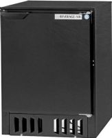 Beverage Air FLG24-1-B Black Glass Froste -  24", 5 cu. ft. Capacity, Electric Power, Swing Door, Solid Door, 5.5 Amps, 60 Hertz, 1 Phase, 115 Voltage, 1/4 HP Horsepower, 1 Number of Doors, 2 Number of Shelves, 19.50" W x 15.81" D x 21.50" H Interior Dimensions, Doors Access, Freestanding Installation, Bottom Mounted Compressor Location, Foamed-in-place polyurethane insulation (FLG24-1-B FLG24 1 B FLG241B) 