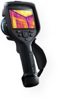 FLIR 84512-1201 Model E54-24 Advanced Thermal Camera, Black; Use FLIR 1-Touch Level/Span to instantly improve image contrast and highlight potential electrical or mechanical issues; Offers 3 spotmeters, and displays the max/min temperature within an area live, on-screen; UPC 845188022730  (FLIR845121201 FLIR 84512-1201 E54-24 THERMAL) 