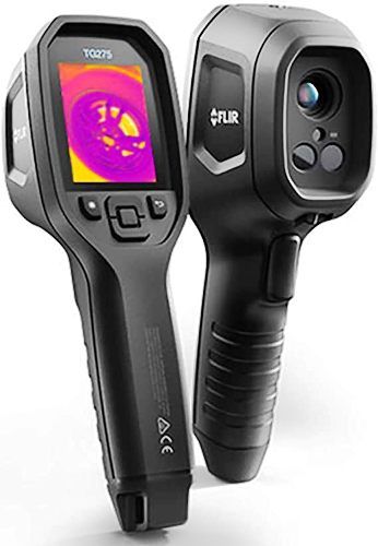 FLIR 87503-0303 Model TG275 Automotive Diagnostic Thermal Camera, Bright 2.4 inch Screen Clearly Displays Thermal Images, 160x120 Pixels IR Resolution, 9Hz Image Frequency, 2MP Digital Camera, 320x240 Pixels Display Resolution, 57x44 degrees Field of View (FOV), 0.98 ft. Minimum Focus Distance, 30:1 Distance to Spot Ratio, UPC 845188019594 (875030303 87503 0303 TG-275 TG 275)