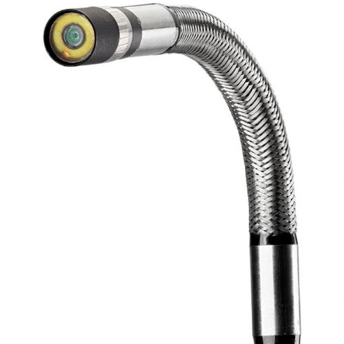 FLIR VS80A4-60-2RM Four-Way Articulating Camera Probe for the VS80, 640 x 480, Diameter 0.24 in. x 6.56 ft.; 4-way articulation, 110 degrees; 10mm to infinity depth of field; 87.1 degrees field of view; 30 fps frame rate; 640 x 480 resolution; 14 to 140 degrees fahrenheit; CE, UKCA, RCM; Versatile, rugged, reliable; Stainless steel mesh; Dimensions: 5 x 5 x 5 inches; Weight: 0.5 pounds (FLIRVS80A4602RM FLIR VS80A4-60-2RM ARTICULATING CAMERA PROBE) 
