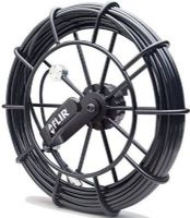 FLIR VSS-20 Plumbing Spool, 66 ft.; 66 ft Cable Length; Comes on a spool; For use with FLIR VSC25 Camera Head, VSC28 Camera Head or VS70 Shock-Resistant Videoscopes; Fiberglass cable; 17.7 x 14.6 x 6.7 inches; Weight: 8.8 pounds; UPC: 793950406144 (FLIRVSS20 FLIR VSS-20 PLUMBING SPOOL) 