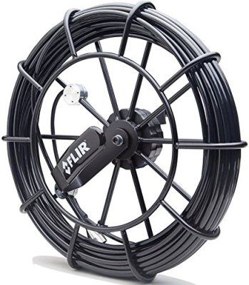 FLIR VSS-20 Plumbing Spool, 66 ft.; 66 ft Cable Length; Comes on a spool; For use with FLIR VSC25 Camera Head, VSC28 Camera Head or VS70 Shock-Resistant Videoscopes; Fiberglass cable; 17.7 x 14.6 x 6.7 inches; Weight: 8.8 pounds; UPC: 793950406144 (FLIRVSS20 FLIR VSS-20 PLUMBING SPOOL)