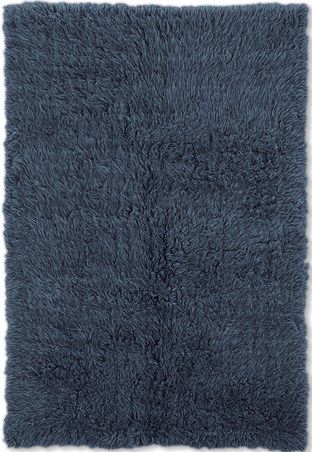 Linon FLK-NFDB46 New Flokati Rectangle Area Rug, Denim Blue; Hand Woven in Greece of 100% New Zealand Wool the Original Flokati area rugs are a masterpiece for any home; Combining unique colorations with a truly unique construction, these pieces are a must have in any home looking for style, design and a classic piece of floor art; Size 3.6' x 5.6'; UPC 753793821290 (FLKNFDB46 FLK NFDB46 FLK-NFDB-46)