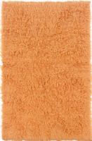 Linon FLK-NFPK25 New Flokati Rectangle Area Rug, Pumpkin; Hand Woven in Greece of 100% New Zealand Wool the Original Flokati area rugs are a masterpiece for any home; Combining unique colorations with a truly unique construction, these pieces are a must have in any home looking for style, design and a classic piece of floor art; Size 2.4' x 4.3'; UPC 753793874227 (FLKNFPK25 FLK NFPK25 FLK-NFPK-25) 