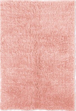 Linon FLK-NFPP25 New Flokati Rectangle Area Rug, Pastel Pink; Hand Woven in Greece of 100% New Zealand Wool the Original Flokati area rugs are a masterpiece for any home; Combining unique colorations with a truly unique construction, these pieces are a must have in any home looking for style, design and a classic piece of floor art; Size 2.4' x 4.3'; UPC 753793821535 (FLKNFPP25 FLK NFPP25 FLK-NFPP-25)