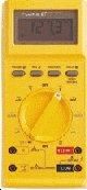 Fluke 27 YEL Analog/Digital Multimeter, 3200 Count Digital Display Resolution, Water Resistant, 31 Analog Bar Graph/Segments, AC & DC Voltage, Resistance, Diode Test, Fast Continuity Beeper, Auto and Manual Ranging (FLUKE 27 YEL FLUKE27 YEL FLUKE-27 YEL FLUKE27YEL)