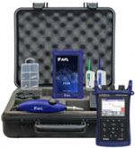 Techflex FLX380-100A-PRO FLX380 FlexTester 1310/1550 nm, APC connector; Test up to 160km or through PON splitters up to 1:128; intelligent source and power meter; >12-hour continuous battery operation; Emitter Type: Laser; Fiber Type: Single-mode; Available Wavelengths: 1310/1490/1550/1625/1650 nm; Wavelength Tolerance: ±20/±20/±20/±10/±10 nm; Event Dead Zone c: 0.8 m; Attenuation Dead Zone d: 2.5 m; PON Dead Zone e: 30 m; Pulse widths: 5, 10, 30, 100, 300 ns (FLX380100APRO FLX380-100A-PRO) 