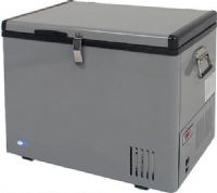Whynter FM-45G Portable Freezer, 45 qt. or 60 cans - 12 fl. oz. capacity, 2 Bulk Storage Baskets, 1.75 cu. Ft. Capacity Freezer, Compressor cooling system, which operates as a refrigerator or freezer, Adjustable temperature range -8 degrees Fahrenheit to 50 degrees Fahrenheit, Fast Freeze mode rapidly cools to -8F, LED temperature control and display, Functions even when tilted 30 degree, UPC 891207001675 (FM-45G FM 45G FM45G) 