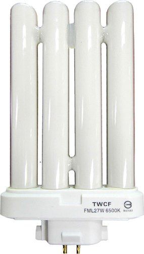 Sunpentown FML-27W4 Replacement Four-tube Energy Efficient Light Bulb For use with SL-810, SL-820, SL-811, SL-821, SL-827N, SL-600 and SL-800 EasyEye Floor Lamps; 27 Watt; Flicker Free; Made in China; UPC 876840006300 (FML27W4 FML 27W4)