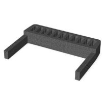 Williams Sound FMP 054 Foam insert for Digi-Wave with 11-Slots; Foam insert for CCS 056 DW 11; 11 slots for Digi-Wave transceivers and receivers; Dimensions: 32" x 6" x 26"; Weight: 0.2 pounds (WILLIAMSSOUNDFMP054 WILLIAMS SOUND FMP 054 ACCESSORIES CASES CLIPS) 