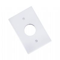 TechFlex FMS1.50FK 1 Wall Plate and 2 screws, White, Flexo Mounting System has been created to attractively terminate applications with a secure mountable end, UPC N/A (FMS1.50FK FMS150FK FMS 1.50 FK FMS-1.50-FK FMS 1.50FK FMS 1.50-FK) 