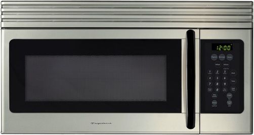 Frigidaire FMV157GM Over-the-Range 1.5 Cu. Ft. Microwave Oven, Silver Mist, 1000 Watts / 10 Power Levels, Add-Thirty Seconds, Cooking Surface Light, Digital Cooking Display, Silver Mist Overlay Door with Window, Touch Control with 24 Pads, 1 Auto-Defrost Category (FMV-157GM FMV157-GM FMV157G FMV157)